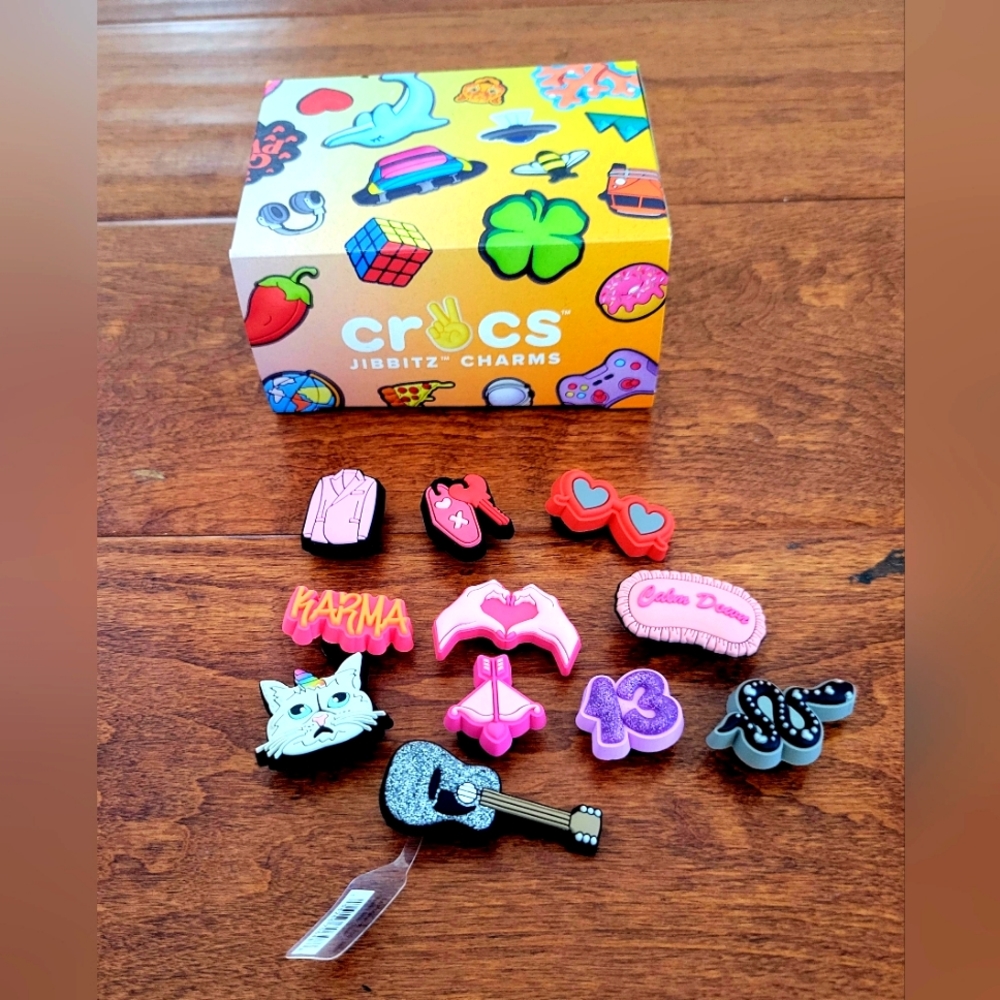 Taylor Swift Croc Jibbitz NWT